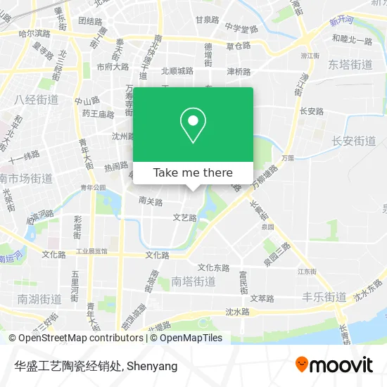 华盛工艺陶瓷经销处 map