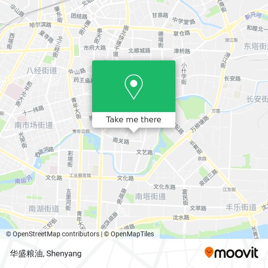 华盛粮油 map