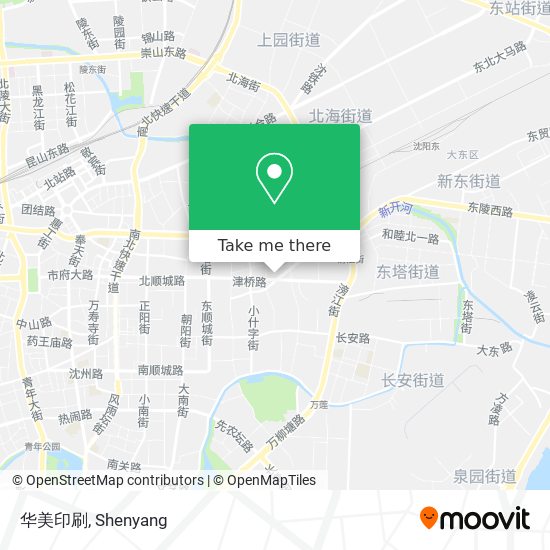 华美印刷 map