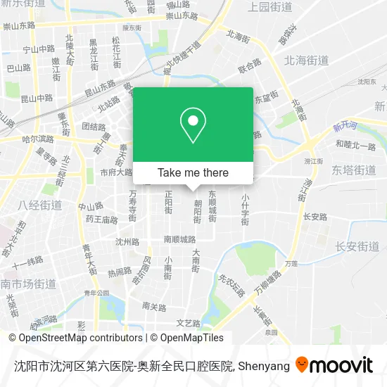 沈阳市沈河区第六医院-奥新全民口腔医院 map