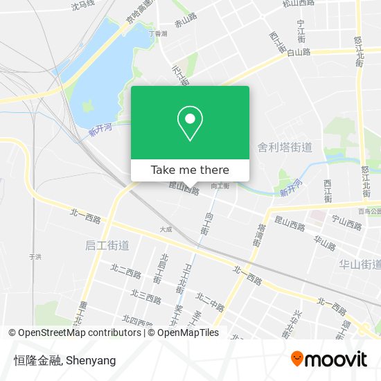 恒隆金融 map