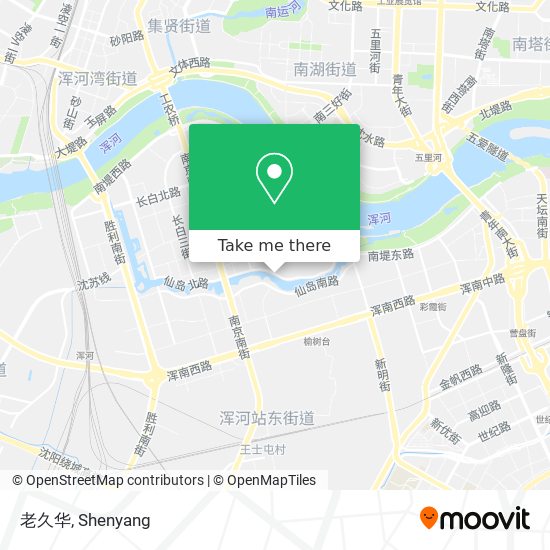 老久华 map