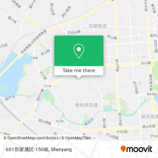 601所家属区-150栋 map