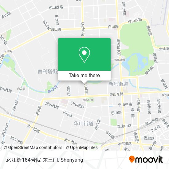 怒江街184号院-东三门 map