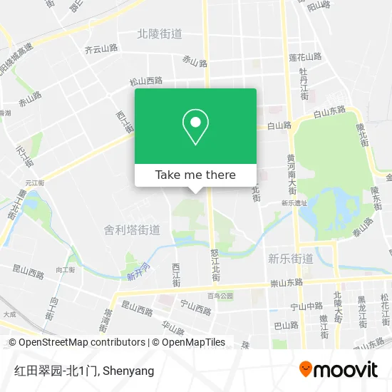 红田翠园-北1门 map