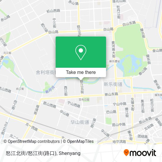 怒江北街/怒江街(路口) map