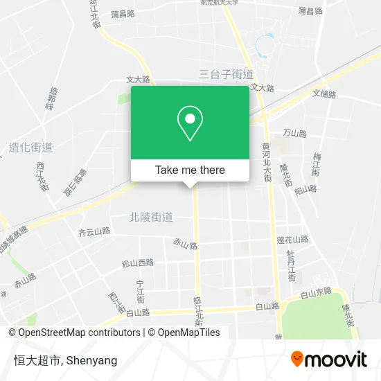 恒大超市 map