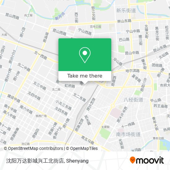 沈阳万达影城兴工北街店 map