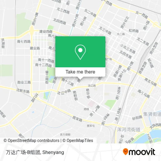 万达广场-B组团 map
