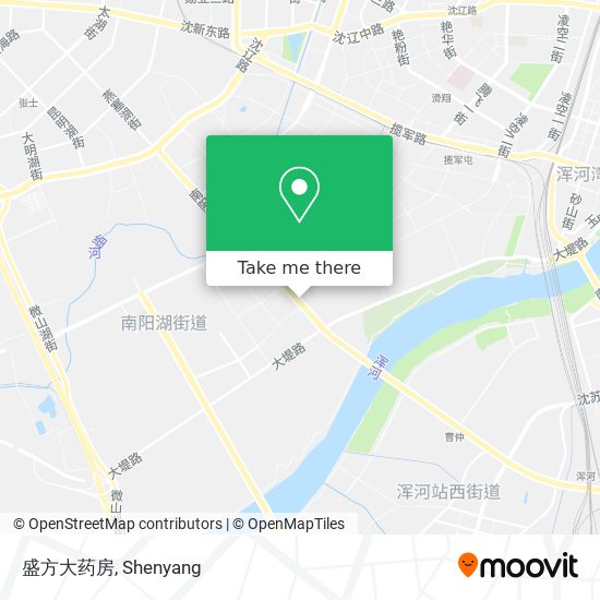 盛方大药房 map