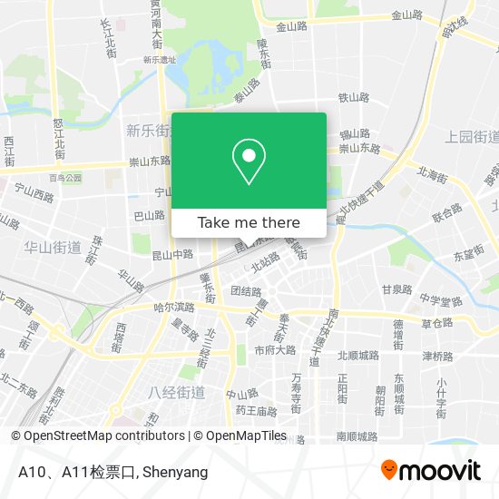 A10、A11检票口 map