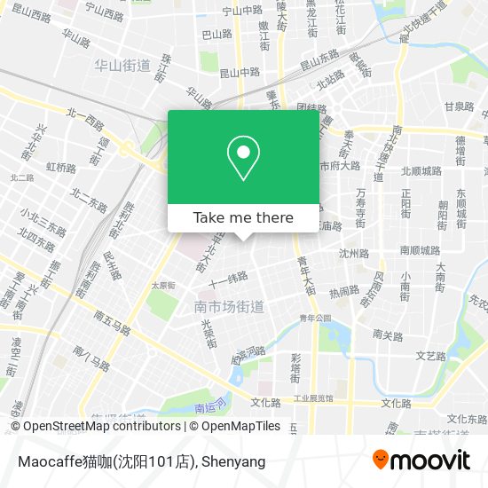 Maocaffe猫咖(沈阳101店) map