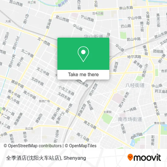 全季酒店(沈阳火车站店) map