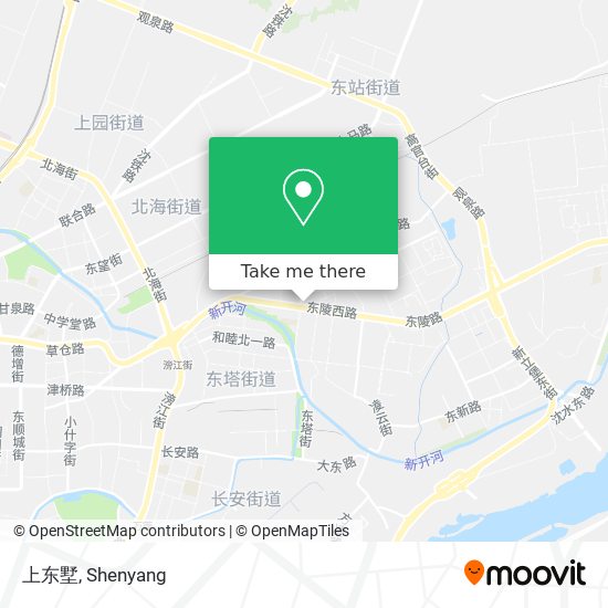 上东墅 map