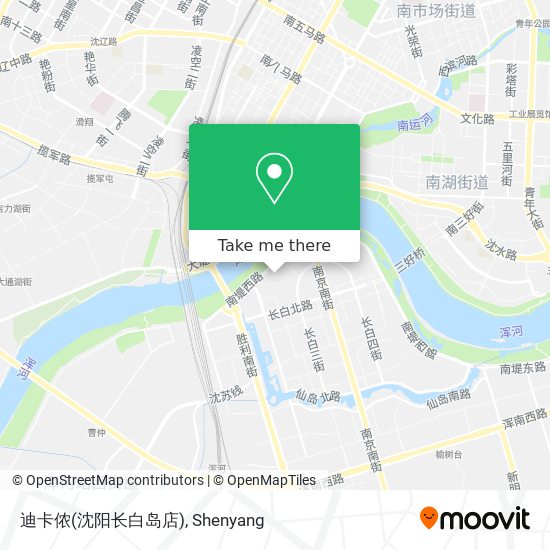迪卡侬(沈阳长白岛店) map