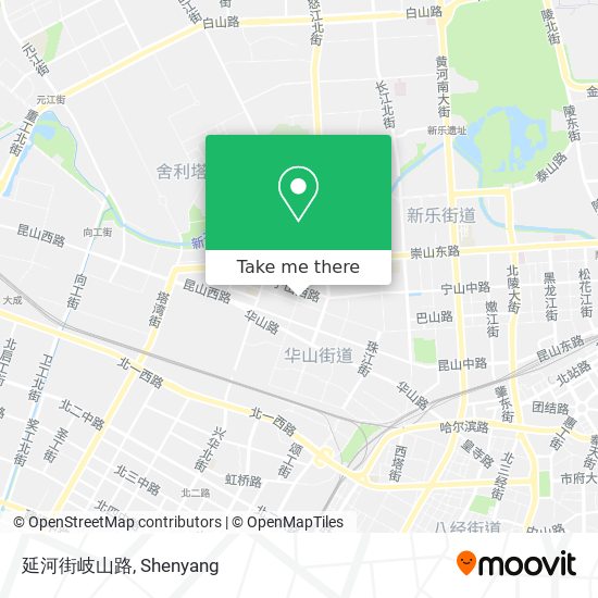 延河街岐山路 map