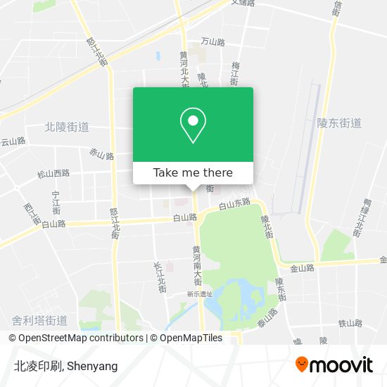 北凌印刷 map