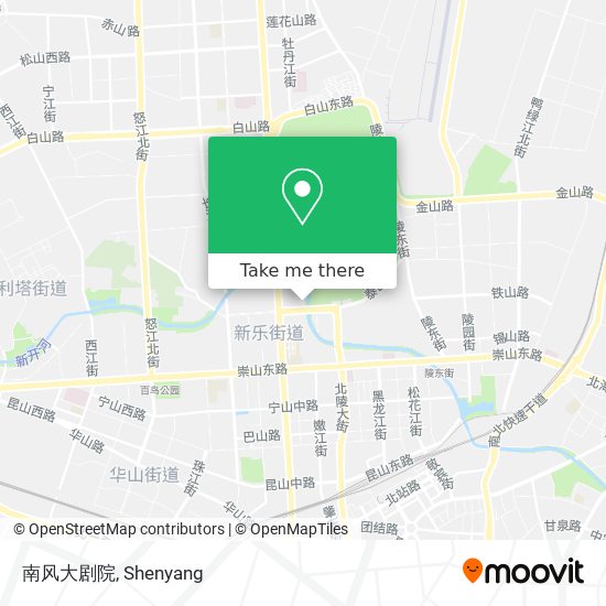 南风大剧院 map