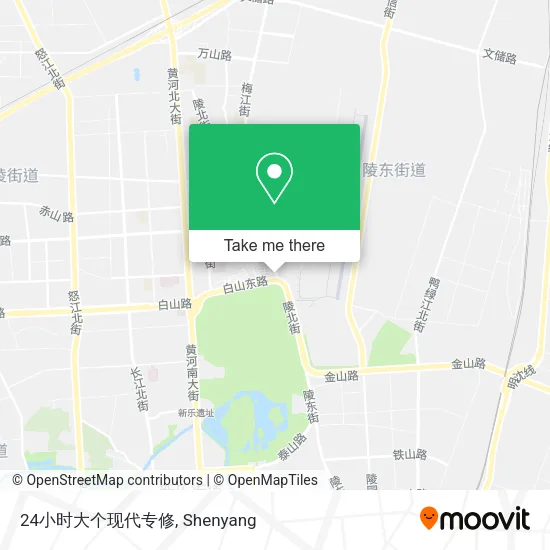 24小时大个现代专修 map
