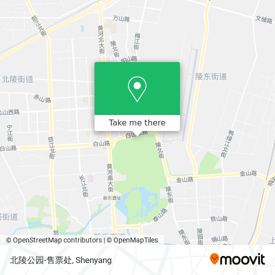 北陵公园-售票处 map