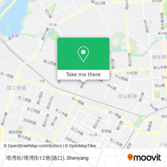 塔湾街/塔湾街12巷(路口) map