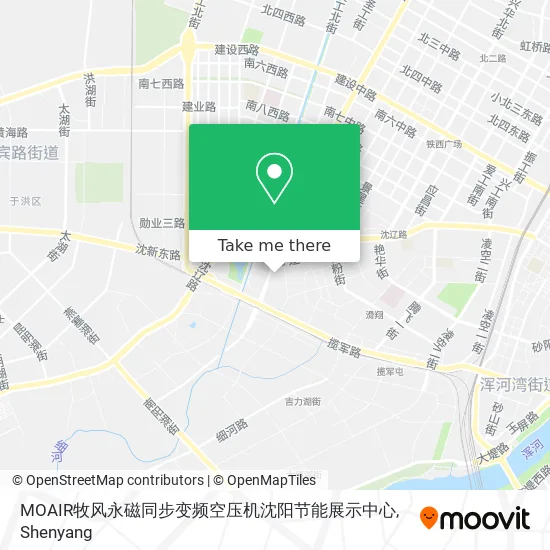 MOAIR牧风永磁同步变频空压机沈阳节能展示中心 map