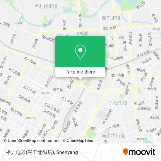 格力电器(兴工北街店) map