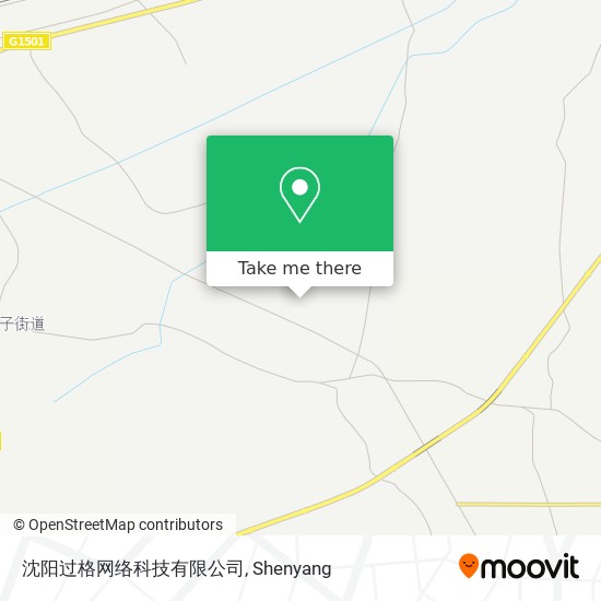 沈阳过格网络科技有限公司 map
