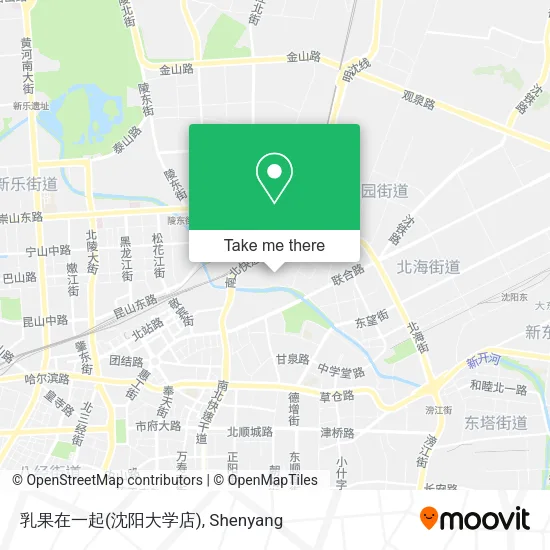 乳果在一起(沈阳大学店) map