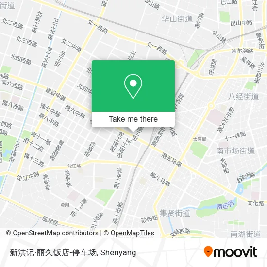 新洪记·丽久饭店-停车场 map