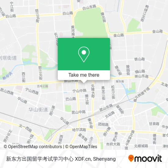 新东方出国留学考试学习中心 XDF.cn map