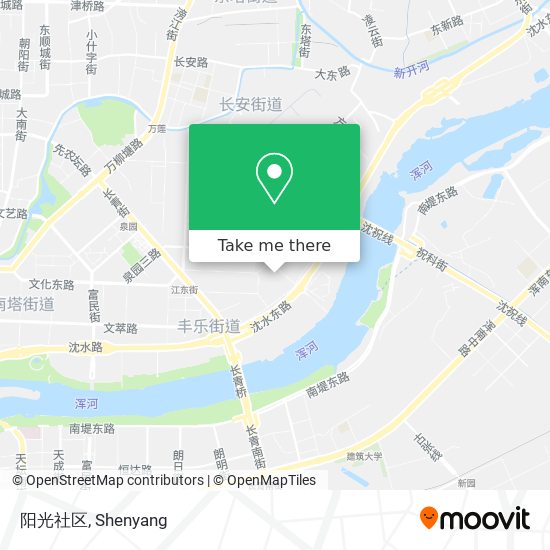 阳光社区 map