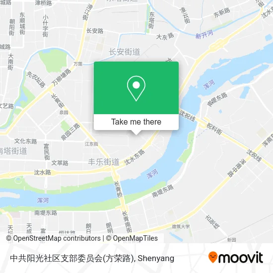 中共阳光社区支部委员会(方荣路) map