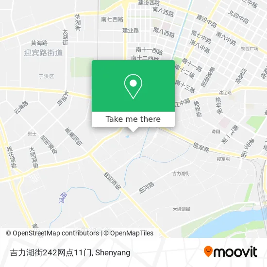 吉力湖街242网点11门 map