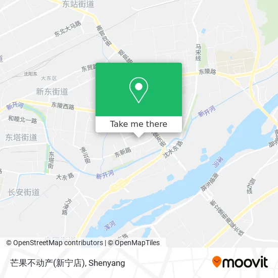 芒果不动产(新宁店) map