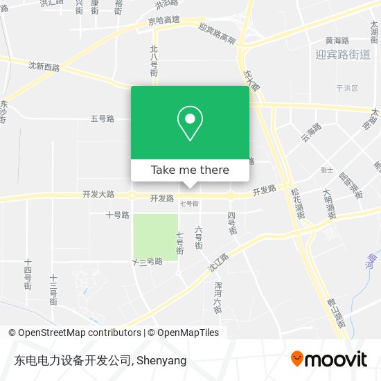 东电电力设备开发公司 map