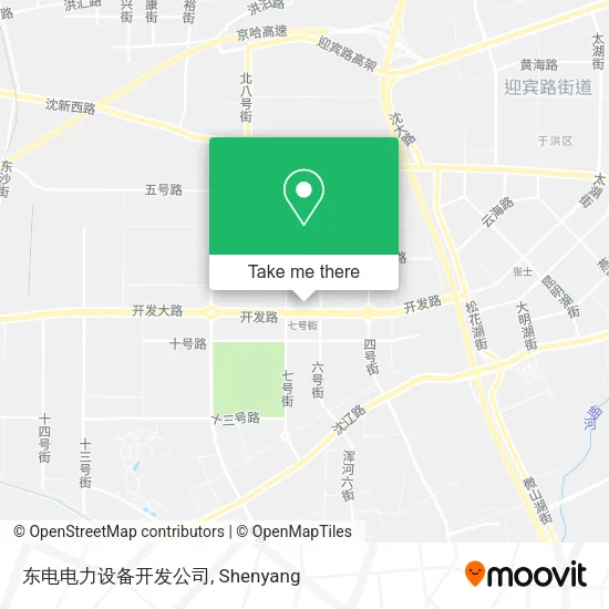 东电电力设备开发公司 map