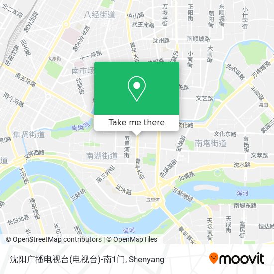 沈阳广播电视台(电视台)-南1门 map