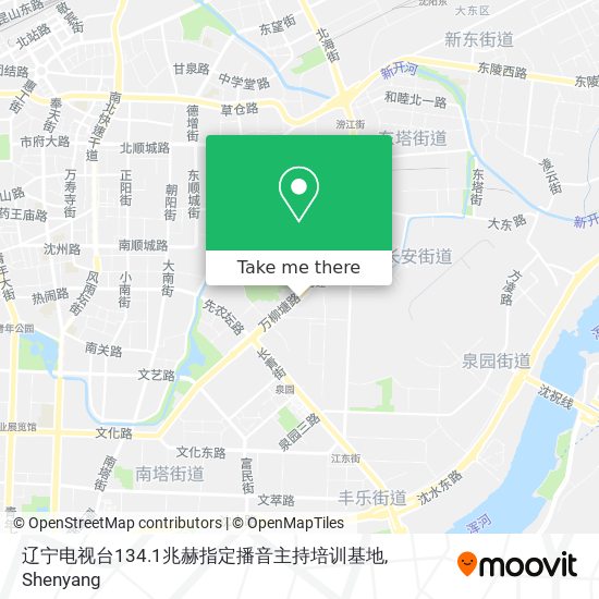 辽宁电视台134.1兆赫指定播音主持培训基地 map