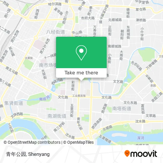 青年公园 map