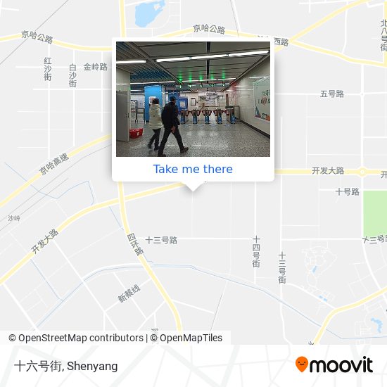 十六号街 map