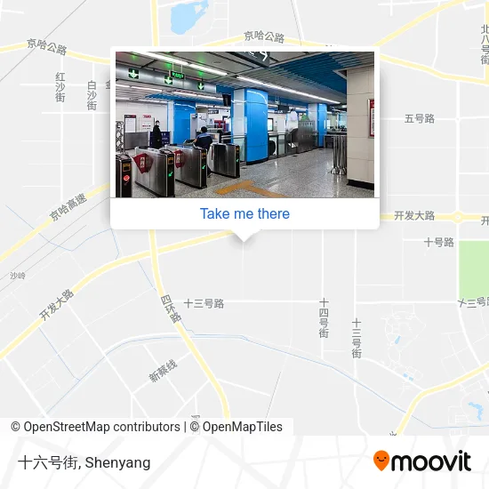 十六号街 map