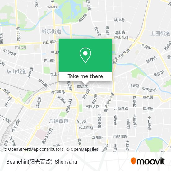 Beanchin(阳光百货) map