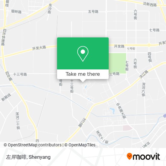 左岸咖啡 map