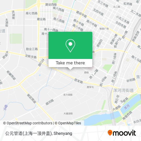 公元管道(上海一顶井盖) map