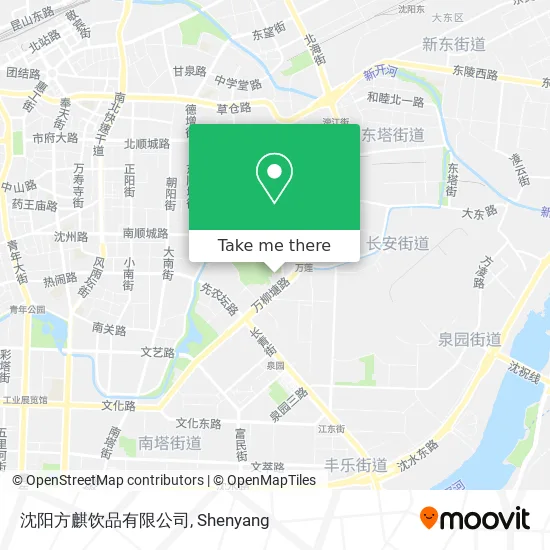 沈阳方麒饮品有限公司 map