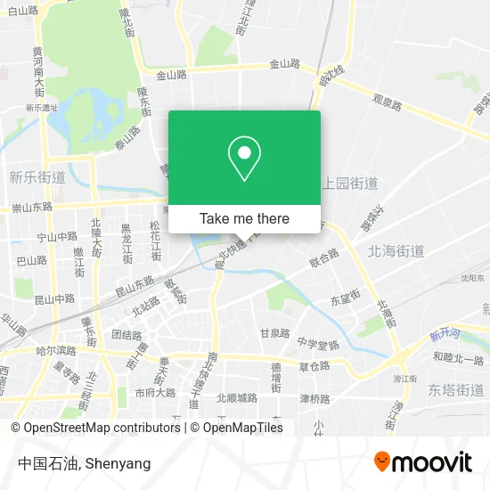 中国石油 map