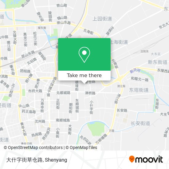 大什字街草仓路 map