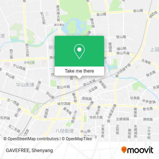 GAVEFREE map