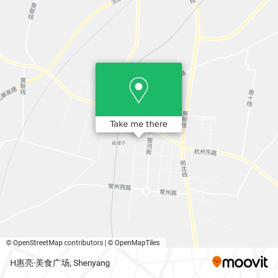 H惠亮·美食广场 map